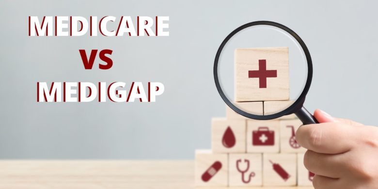 medicare advantage vs medigap concept image of medical insurance