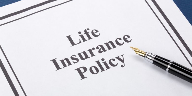 Life insurance policy under pen