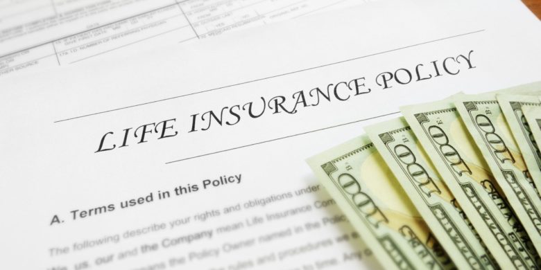 Life insurance policy under money